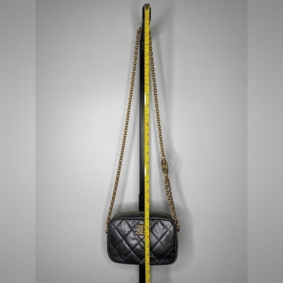 Chanel Métiers d’Art CC Jewel Mini Camera Bag – Rothenium (Grey) Color Lambskin - Picture 12 of 16